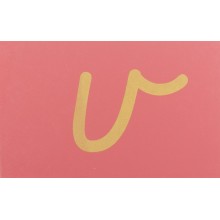 Sandpaper letters Simplified initial font