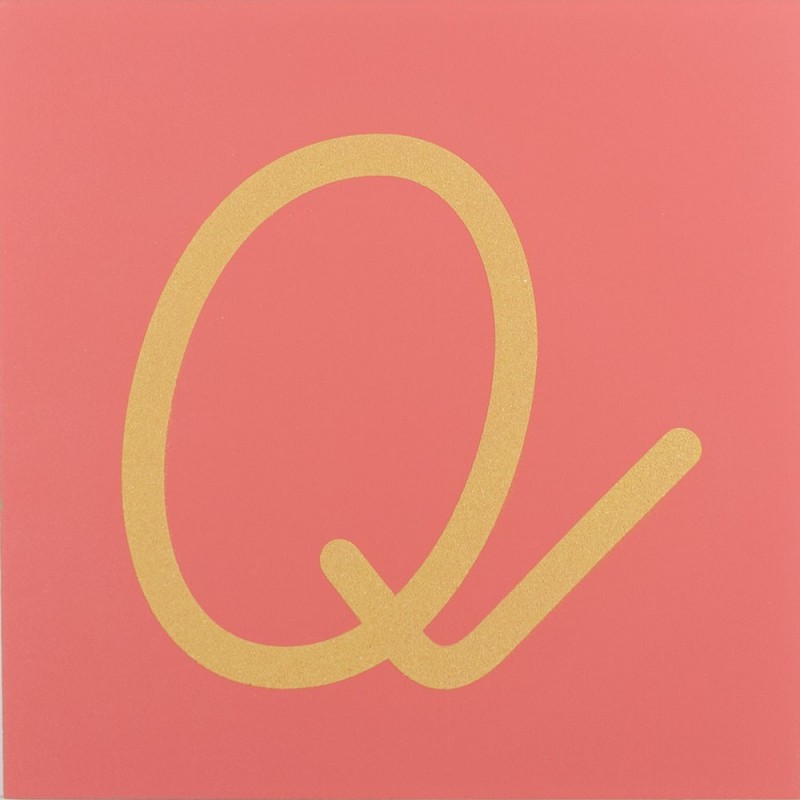 Sandpaper letters SIMPLIFIED initial font UPPERCASE