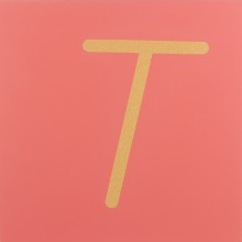 Sandpaper letters SIMPLIFIED initial font UPPERCASE