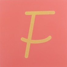 Sandpaper letters SIMPLIFIED initial font UPPERCASE