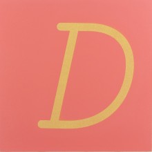 Sandpaper letters SIMPLIFIED initial font UPPERCASE