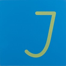 Sandpaper letters SIMPLIFIED initial font UPPERCASE