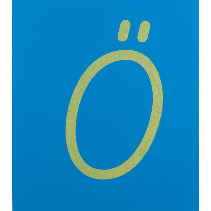 Sandpaper letters SIMPLIFIED initial font UPPERCASE