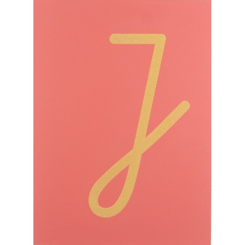 Sandpaper letters SIMPLIFIED initial font UPPERCASE