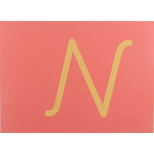 Sandpaper letters SIMPLIFIED initial font UPPERCASE