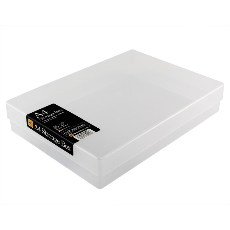 Transparent plastic box A4 Transparent plastic box A4