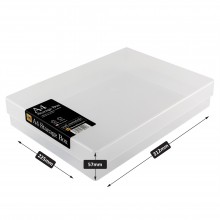Transparent plastic box A4