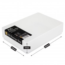 Transparent plastic box A5