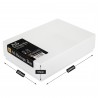 Transparent plastic box A5
