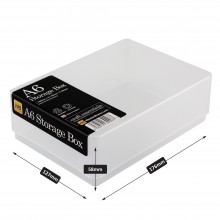 Transparent plastic box A6