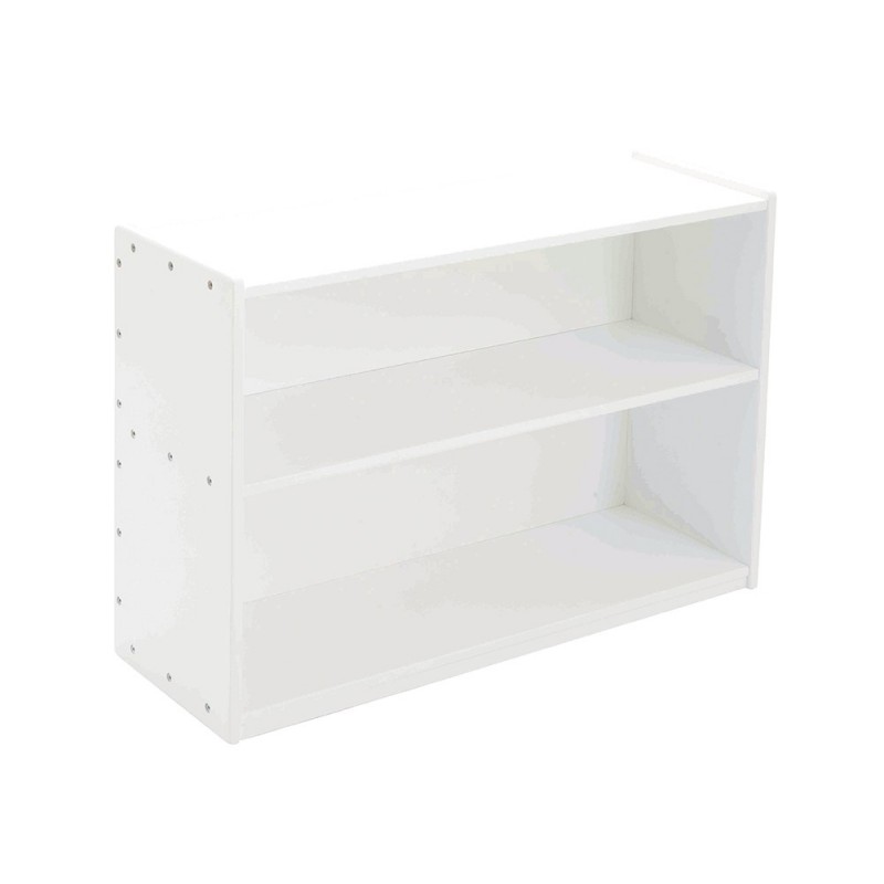 Regal 2 Fächer mit Rückwand WEISS Regal 2 Fächer mit Rückwand WEISS