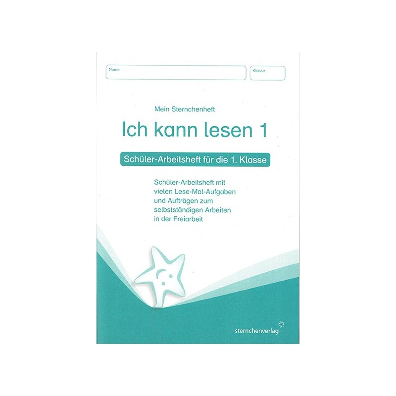 Ich kann lesen 1  Ich kann lesen 1