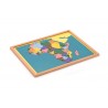 Puzzle Map of Africa---beech wood frame Puzzle Map of Africa---beech wood frame