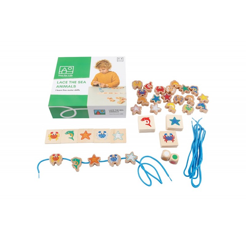 Lace the sea animals Lace the sea animals