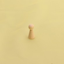 WOODEN CONE NECK 3,6 NATURE