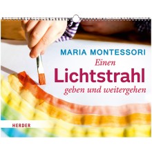 Einen Lichtstrahl geben und weitergehen