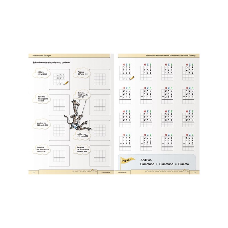 Schriftlich Addieren Schriftlich Addieren