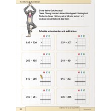 I can subtract in writing