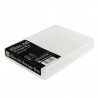 Transparent plastic box A6 flat