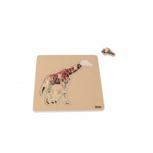 Kleinkind-Puzzle: Giraffe