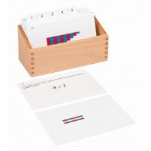 Numerische Stangen Arbeitskarte  ENGLISCH