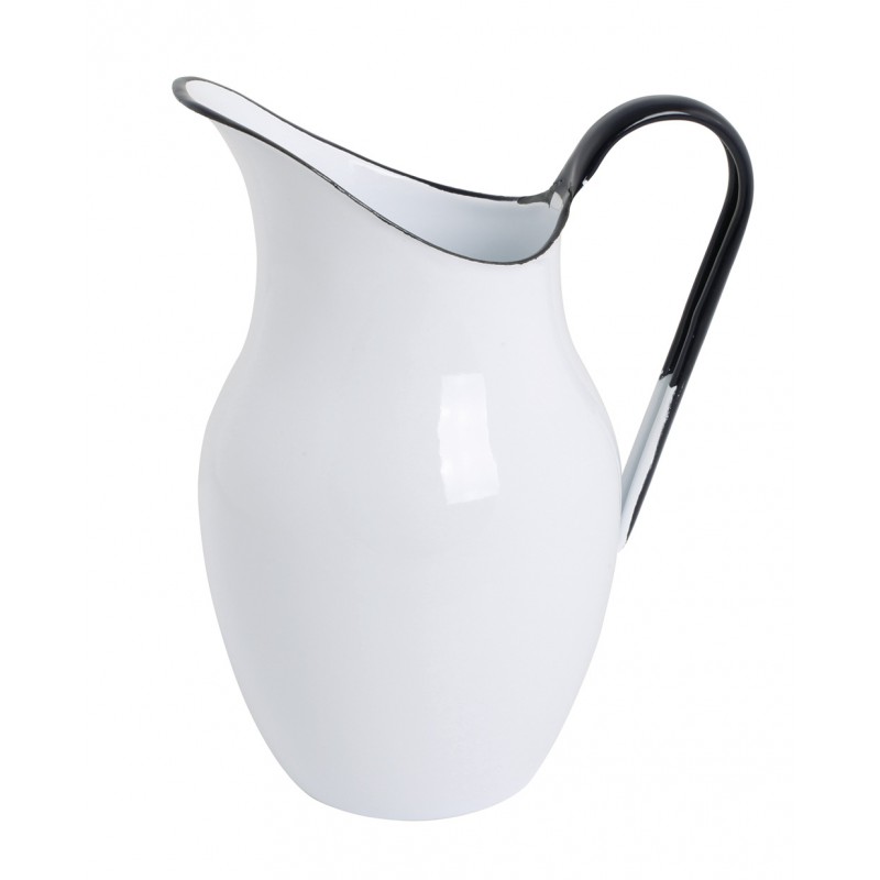 Enamel Pitcher: large Enamel Pitcher: large