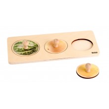 Puzzle pre batoľatá - 3 melóny