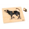 Kleinkind-Puzzle : Hund Kleinkind-Puzzle : Hund