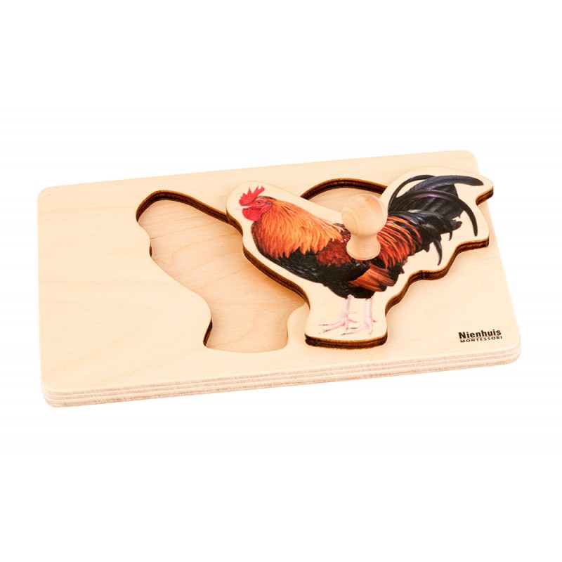 Toddler Puzzle: Rooster