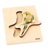 Puzzle pre batoľatá - andulka