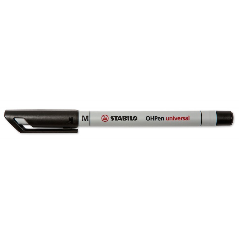 Stabilo OHP pens non-permanent, Black 1 mm (M)