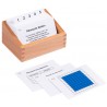 Box with task cards for the hundreds board with Roman numerals Box with task cards for the hundreds board with Roman numerals