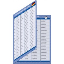 copy of I practice irregular verbs - folding card + pen