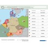 I know Germany - Germany's neighboring countries - without a pen