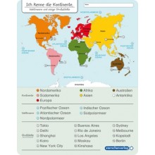 Poznám kontinenty – svetové oceány a niektoré veľkomestá – bez pera