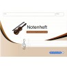 Notenheft - Mit Notenlineatur für die Grundschule Notenheft - Mit Notenlineatur für die Grundschule