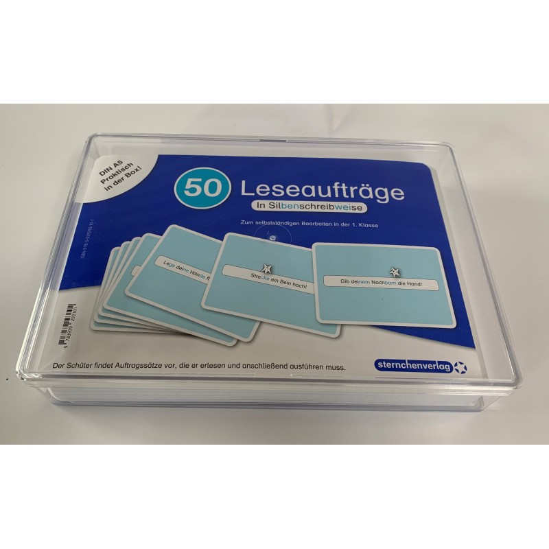 50 reading orders in a box  - only available in German