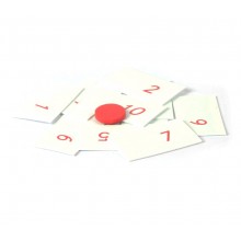 Kartensatz mit Ziffern, 1-10