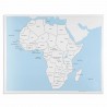 Kontrolná mapa Afriky: Označené