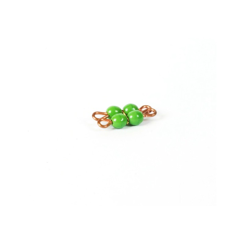 Individual Nylon Square Of 2: Green