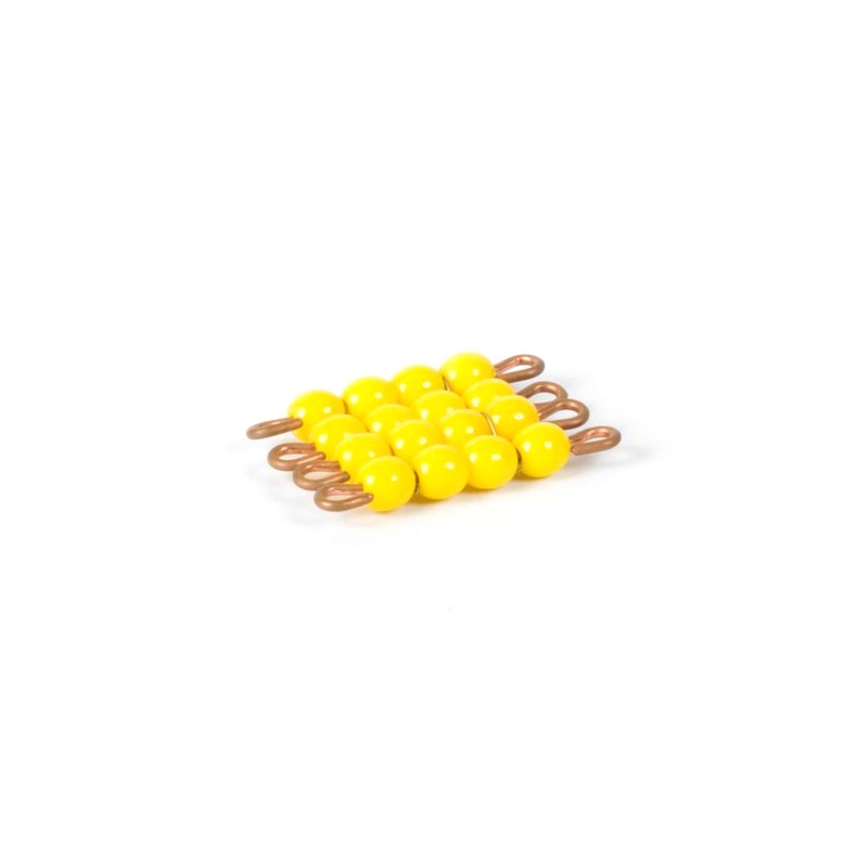Individual Nylon Square Of 4: Yellow Individual Nylon Square Of 4: Yellow