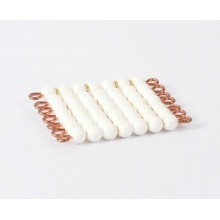 Individual Nylon Square Of 7: White