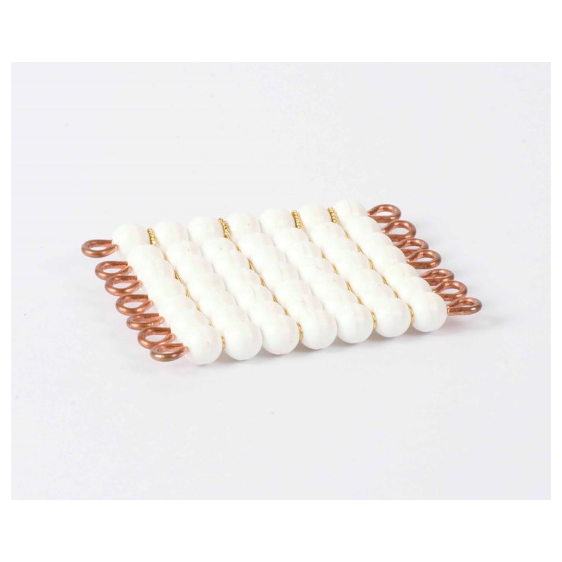 Individual Nylon Square Of 7: White