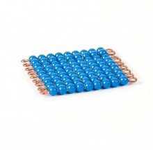 Individual Nylon Square Of 9: Dark Blue