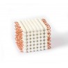 Individual Nylon Cube Of 7: White