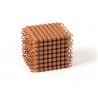 Individual Nylon Cube Of 8: Brown Individual Nylon Cube Of 8: Brown