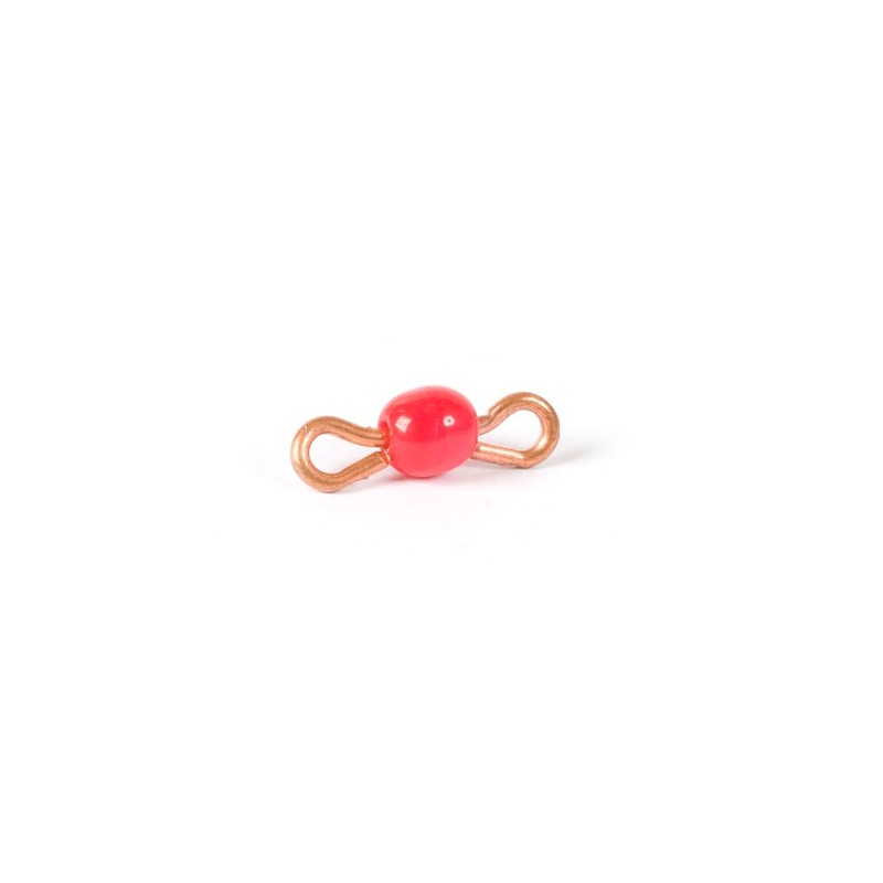 Perlenstäbchen von 1, rot: Lose Perlen (Glas)