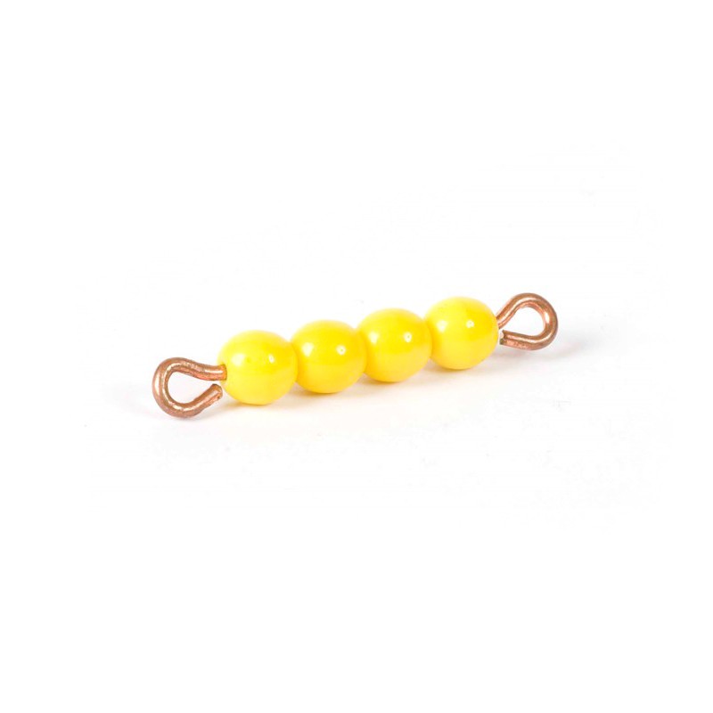 Individual Glass Bar Of 4: Yellow