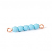 Individual Glass Bar Of 5: Light Blue