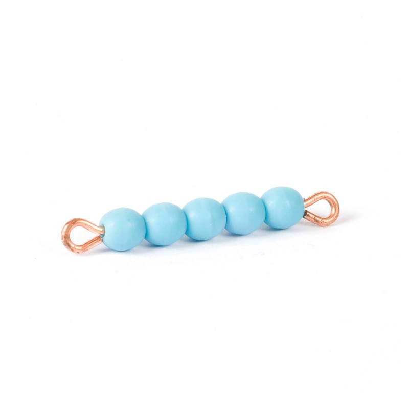 Individual Glass Bar Of 5: Light Blue